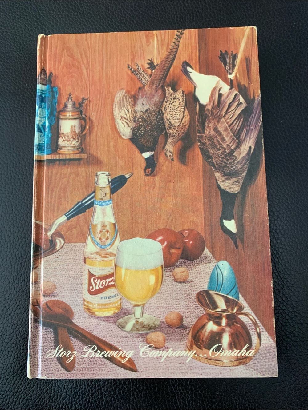 Storz Beer Brewing 1957 Deluxe Cookbook HC Recipes Tips Tricks Spices Cooking